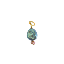 Load image into Gallery viewer, Blue Pearl Charm
