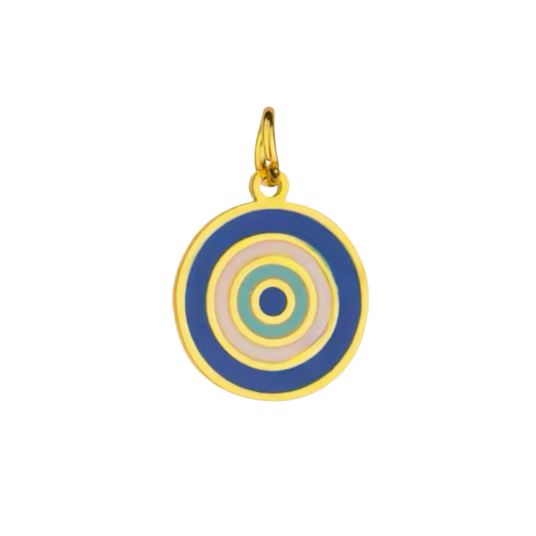 Round Evil Eye Charm