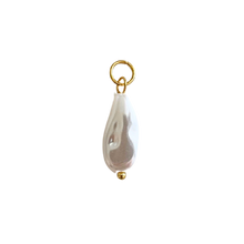 Load image into Gallery viewer, Long Irregular Pearl Charm
